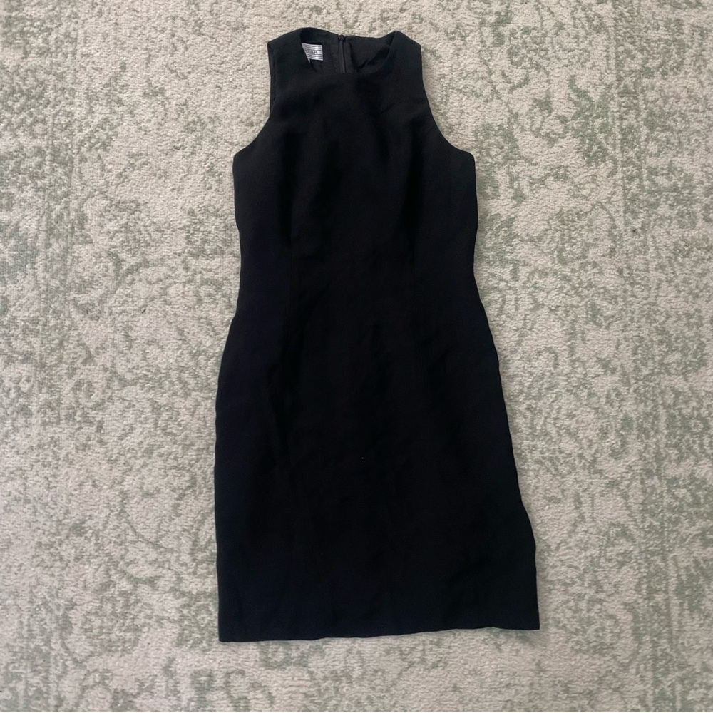Black petite little black dress